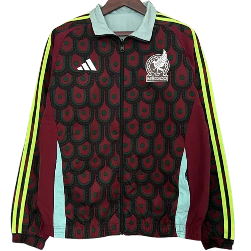 24-25 Mexico Red & Green Double Sided Windbreaker