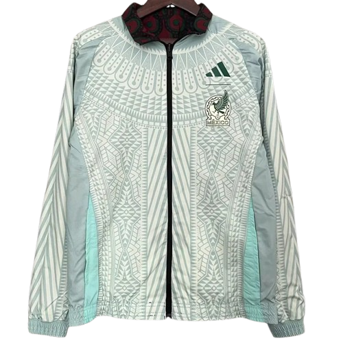 24-25 Mexico Red & Green Double Sided Windbreaker