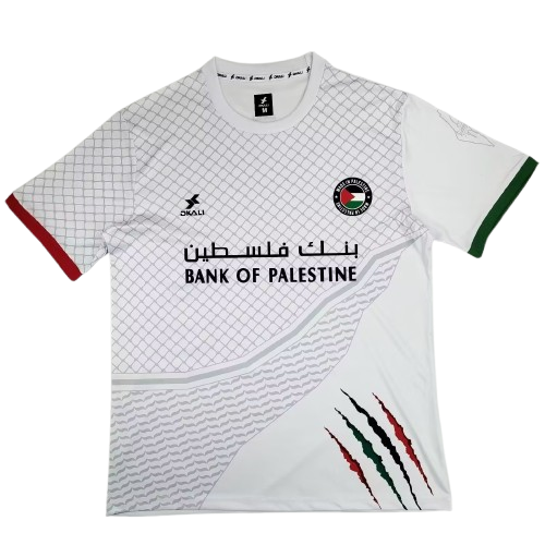 2026 Palestine "White Keffiyeh Scars"