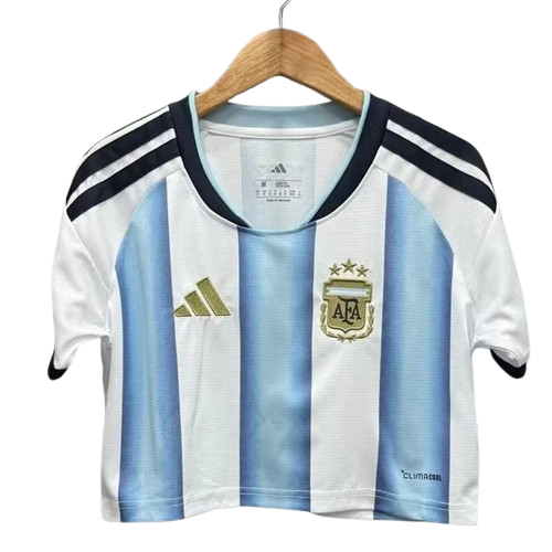 2026 World Cup Argentina Home Crop Top