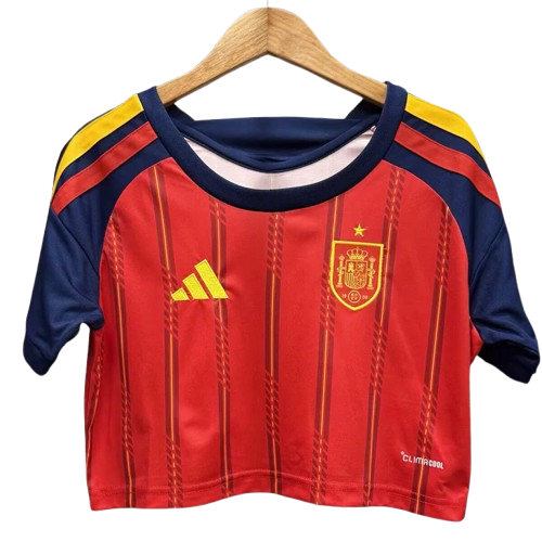 2026 World Cup Spain Home Crop Top