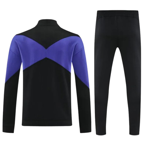 25-26 Barcelona Black Jacket Tracksuit