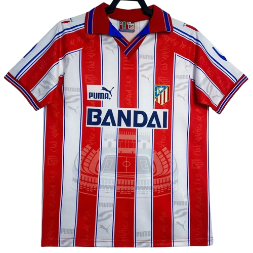 1996-1997 Atlético Madrid Home Retro