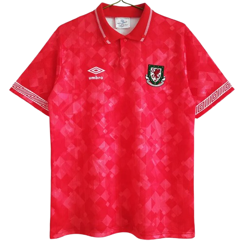 1990-1992 Wales Home Retro