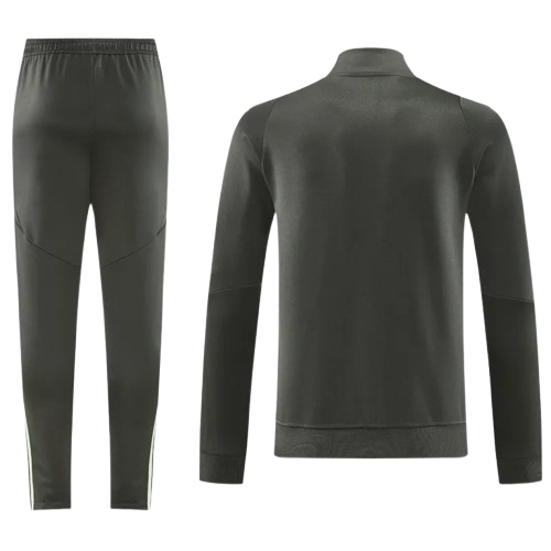 25-26 Real Madrid Gray Jacket Tracksuit