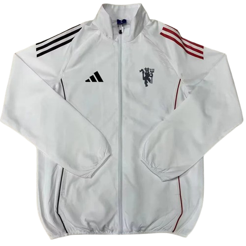 25-26 Man Utd White Windbreaker