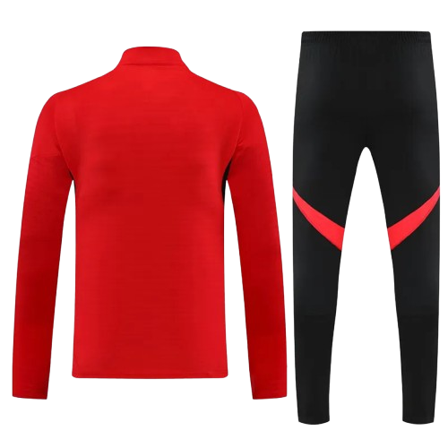 25-26 Liverpool Red Half Pull Tracksuit