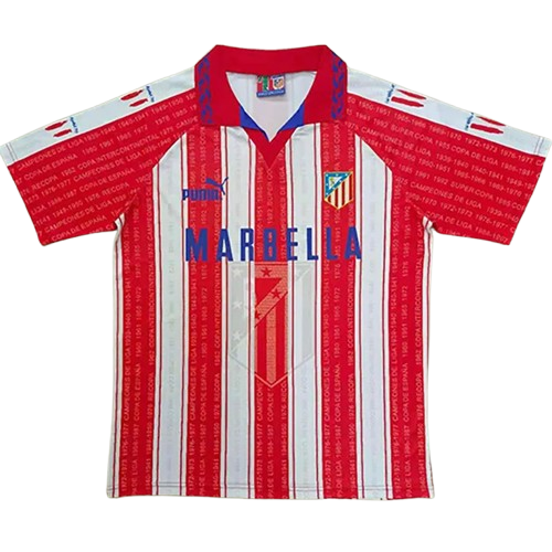 1995-1996 Atlético Madrid Home Retro