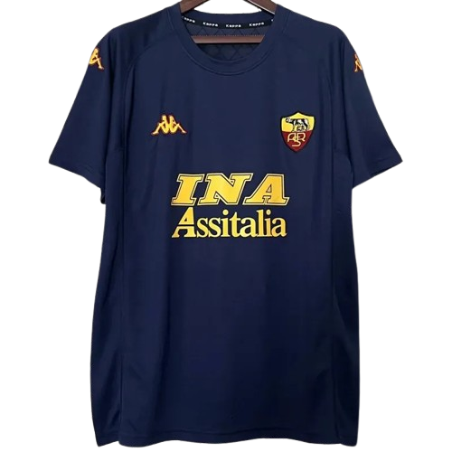 2000-2001 Roma Third Retro