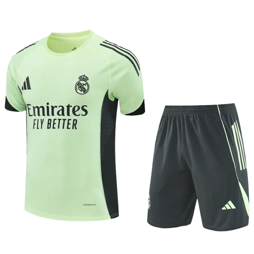 25-26 Real Madrid Light Green Training Short Suit