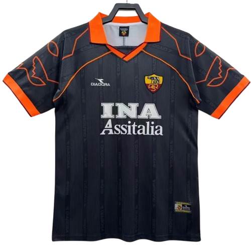 1999-2000 Roma Third Retro