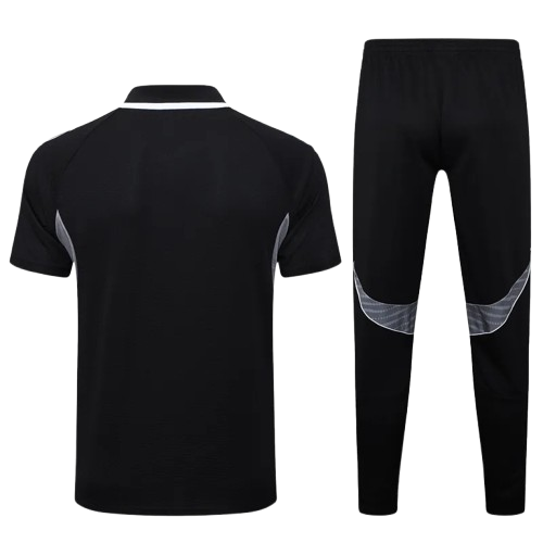 25-26 Arsenal Black Polo Tracksuit