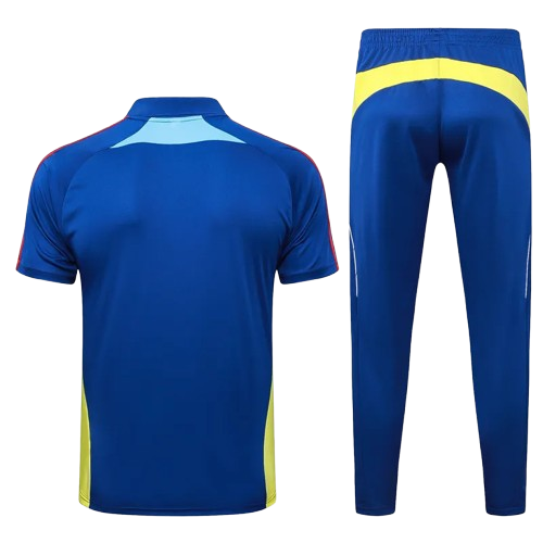 25-26 Arsenal Fancy Blue Polo Tracksuit