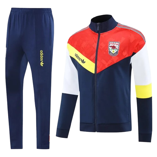 25-26 Arsenal Red Blue Jacket Tracksuit