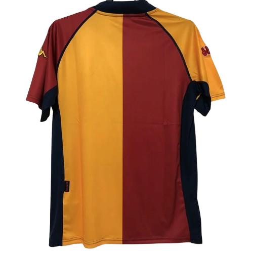 2001-2002 Roma Home Retro