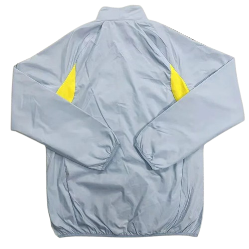 25-26 Juventus Light Gray Windbreaker