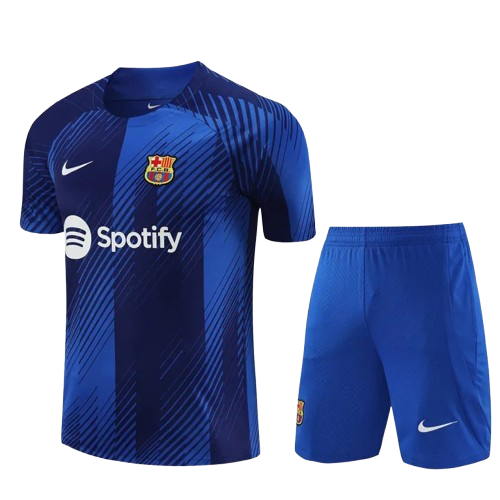 23-24 Barcelona Blue Training Short Suit