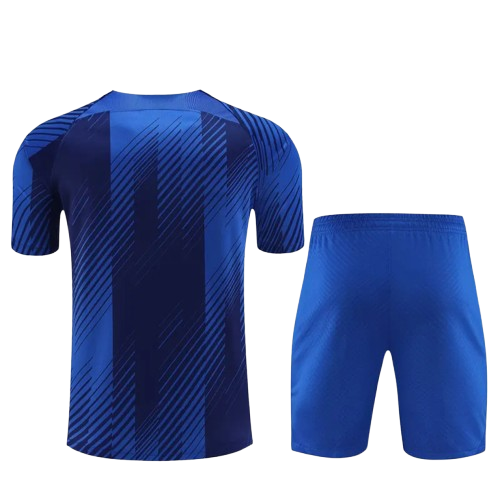 23-24 Barcelona Blue Training Short Suit