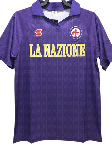 1989-1990 Fiorentina Home Retro
