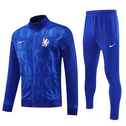 25-26 Chelsea Fancy Blue Jacket Tracksuit