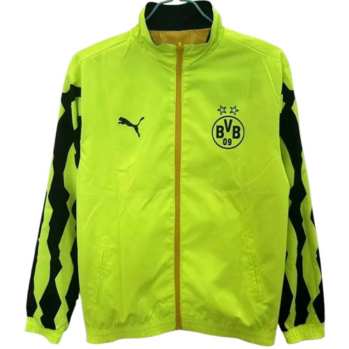 25-26 Dortmund Yellow & Fluorescent Green Double Sided Windbreaker