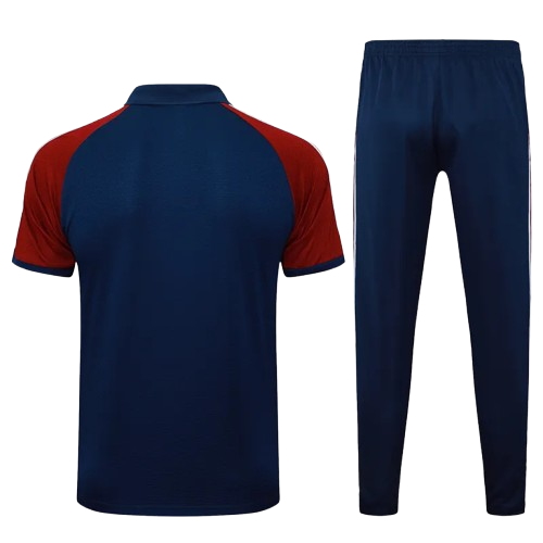 25-26 Arsenal Royal Blue Polo Tracksuit