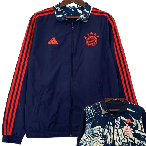 2024 Bayern Royal Blue Double Sided Windbreaker