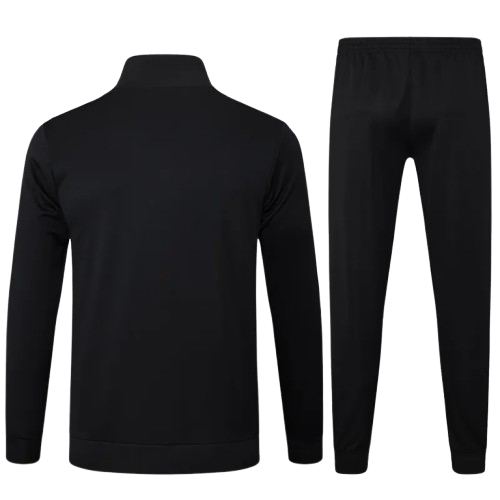 25-26 Man Utd Black Jacket Tracksuit