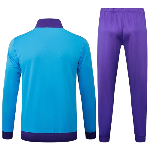 25-26 Real Madrid Blue Jacket Tracksuit