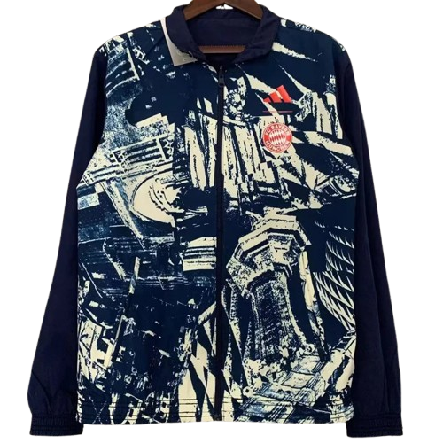 2024 Bayern Royal Blue Double Sided Windbreaker
