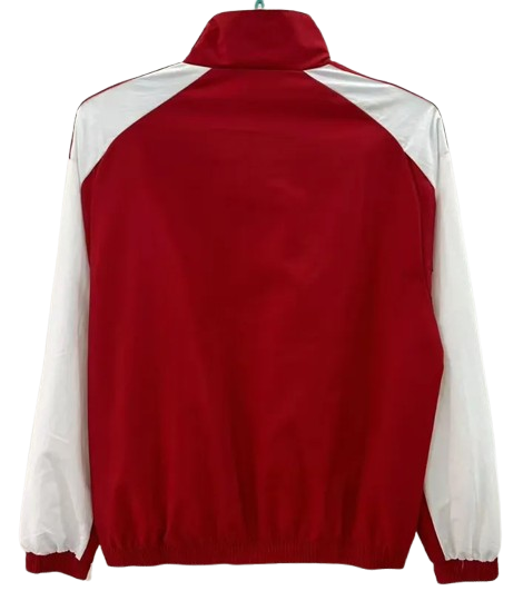 25-26 Arsenal Red ~ White Windbreaker