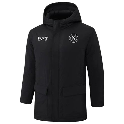 24-25 Napoli Black Cotton Coat