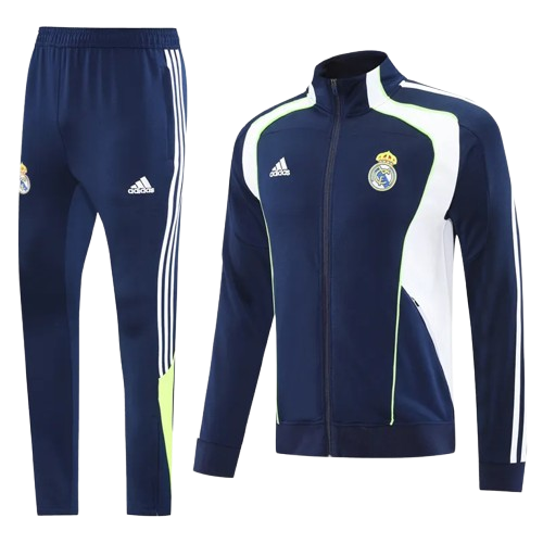 25-26 Real Madrid Royal Blue Jacket Tracksuit