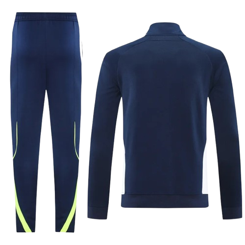 25-26 Real Madrid Royal Blue Jacket Tracksuit