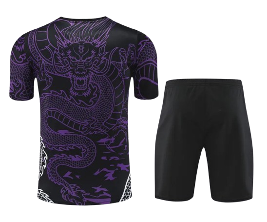 24-25 Real Madrid Purple Training Short Suit