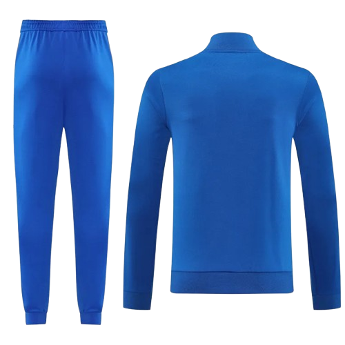 25-26 Real Madrid Fancy Blue Jacket Tracksuit