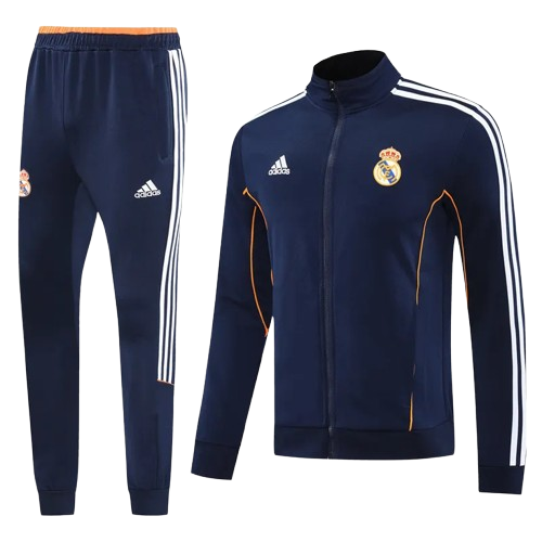 25-26 Real Madrid Royal Blue Jacket Tracksuit
