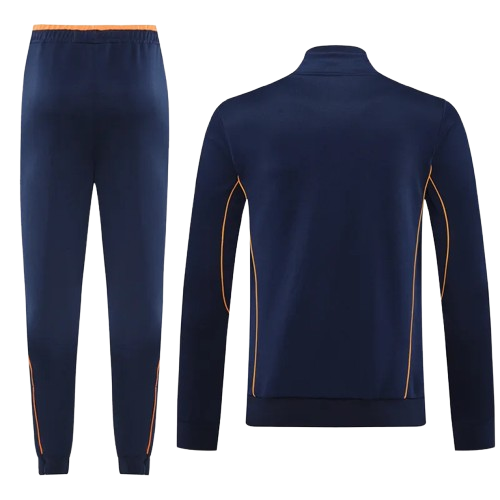 25-26 Real Madrid Royal Blue Jacket Tracksuit