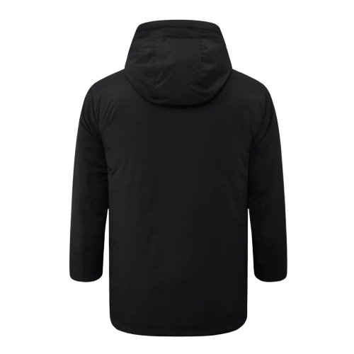 24-25 Dortmund Black Cotton Coat