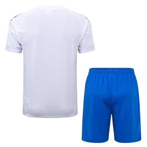 25-26 Real Madrid White Training Short Suit
