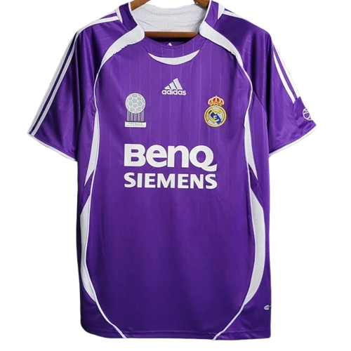 2006-2007 Real Madrid Purple Retro