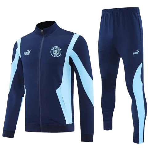 25–26 Man City Royal Blue Jacket Tracksuit