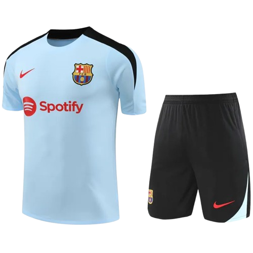 24-25 Barcelona Light Blue Training Short Suit