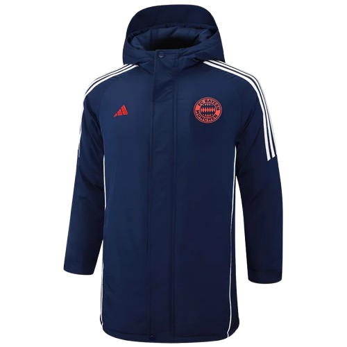 24-25 Bayern Royal Blue Cotton Coat