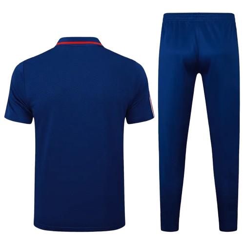 25-26 Arsenal Royal Blue Polo Tracksuit