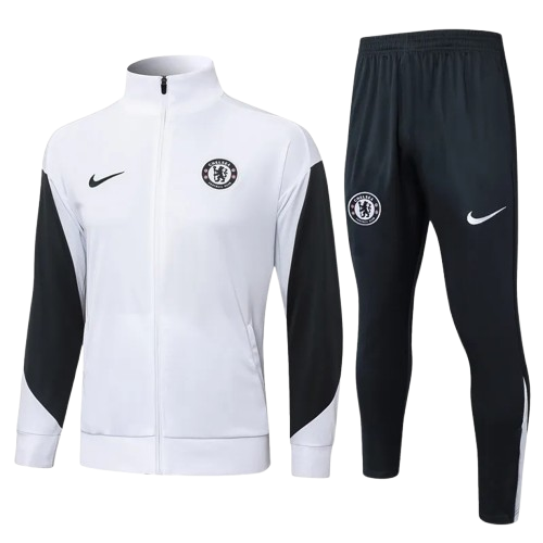 25-26 Chelsea White Jacket Tracksuit