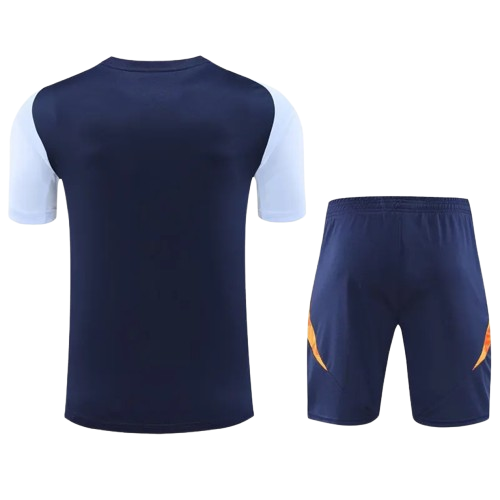 24-25 Real Madrid Royal Blue Training Short Suit