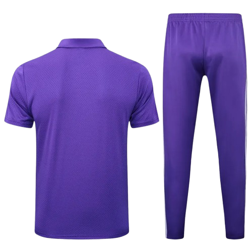 25-26 Real Madrid Purple Polo Tracksuit