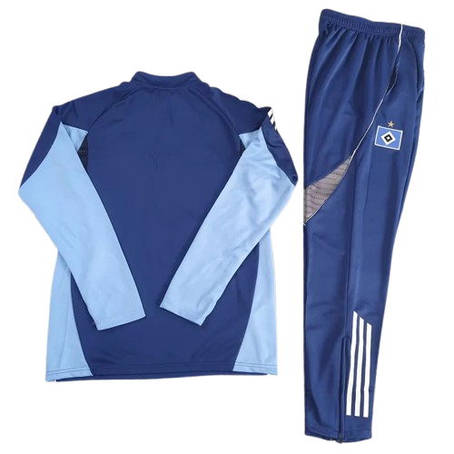 25-26 Hamburg SV Royal Blue Half Pull Tracksuit