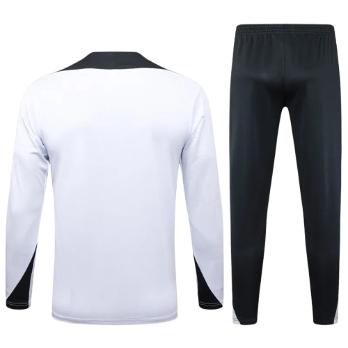 25-26 Chelsea White Half Pull Tracksuit